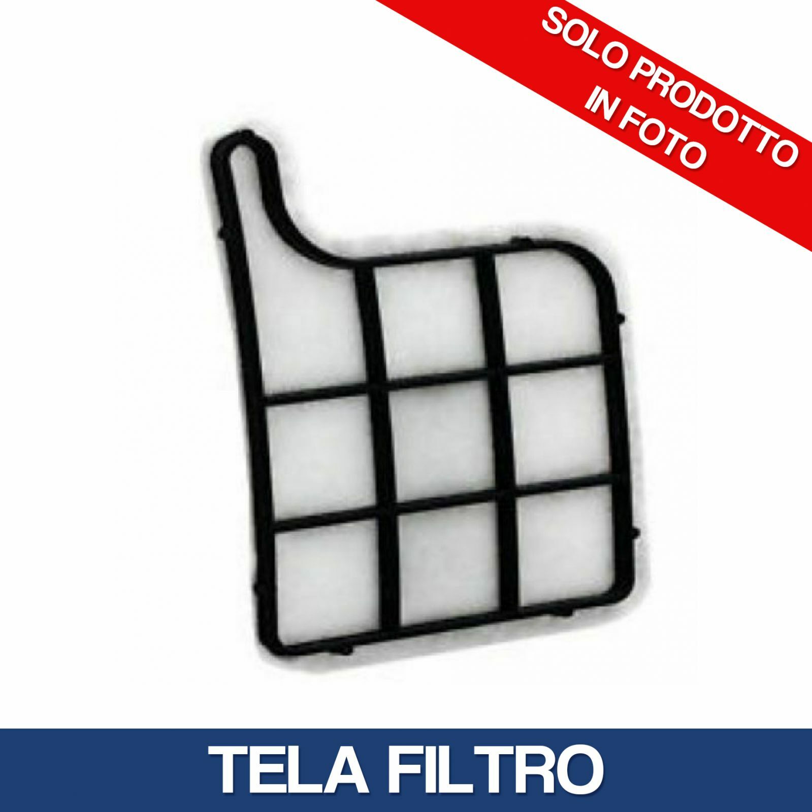 TELA FILTRO HEPA ADATTABILE VORWERK FOLLETTO MODELLO KOBOLD VK 135 VK 136 (04616