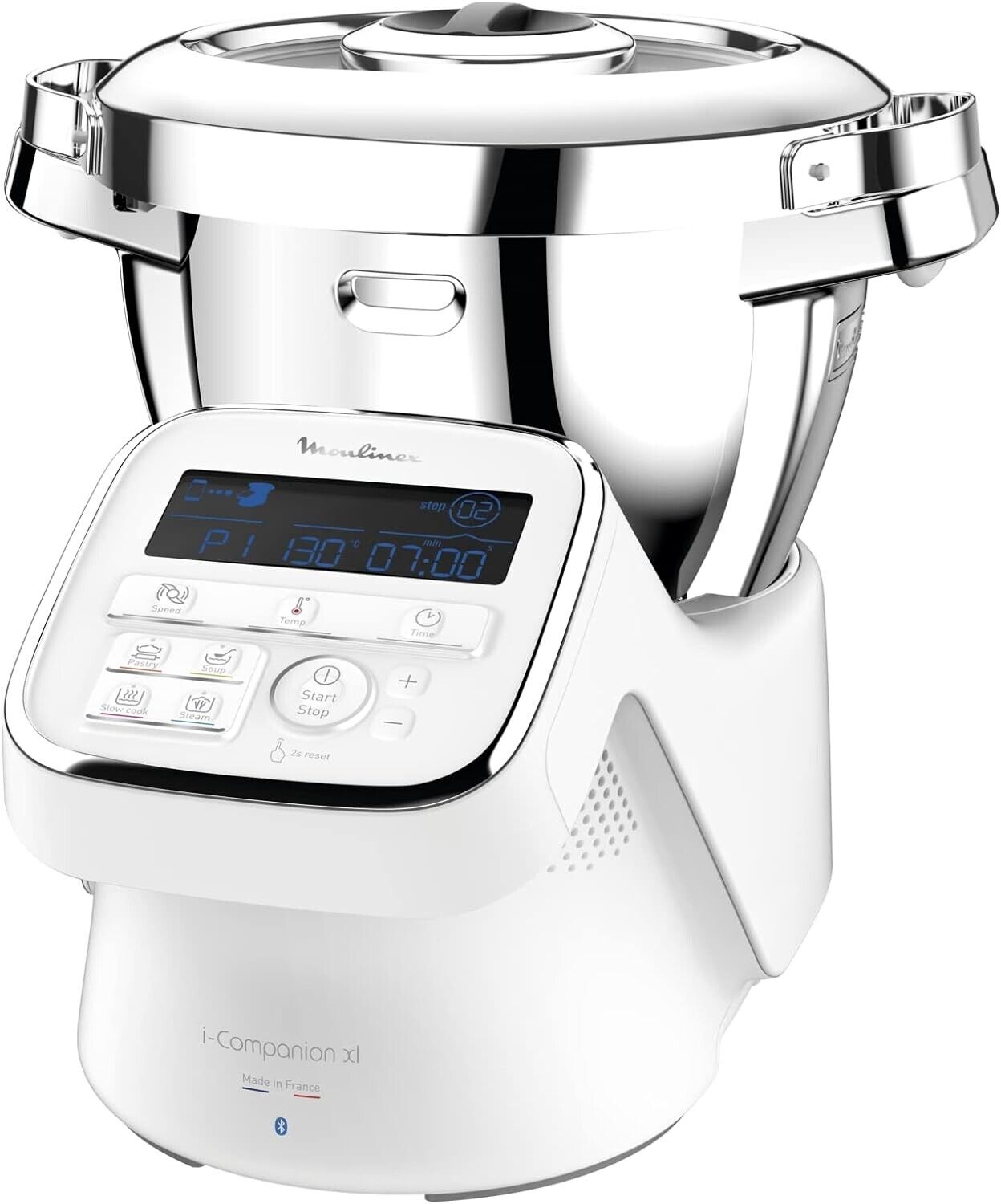 Moulinex HF908120 Companion Xl Robot Da Cucina Multifunzione, connesso Bluetooth