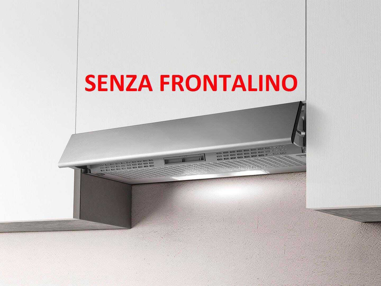 Cappa Cucina 60 Elica Filtrante Sottopensile Silver PRF0154623 ESTRAIBILE GR/F60