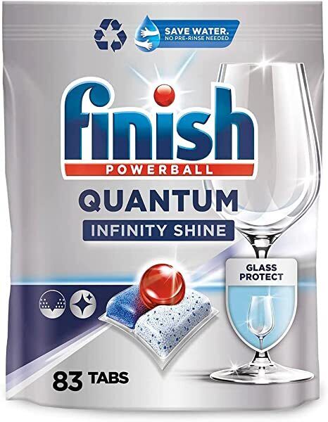 Finish Quantum Infinity Shine Pastiglie Lavastoviglie 83 Capsule