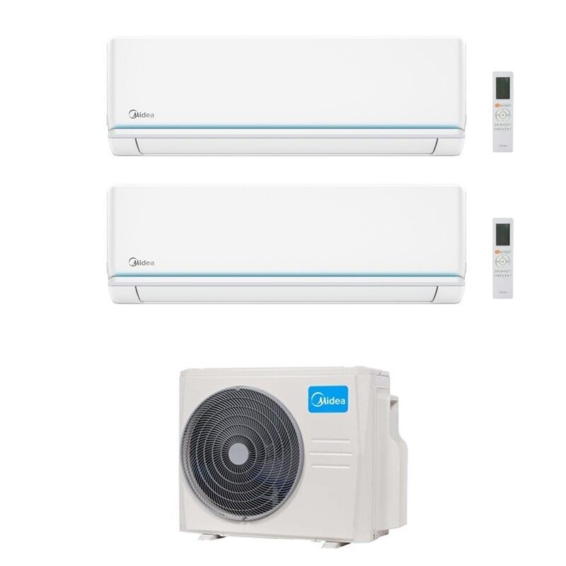 CONDIZIONATORE MIDEA DUAL SPLIT EVOLUTION 9000+12000 9+12 BTU A++/A+
