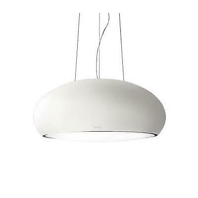 ELICA SEASHELL WH/F/80 CAPPA FILTRANTE A ISOLA 80 CM 400 m³/h