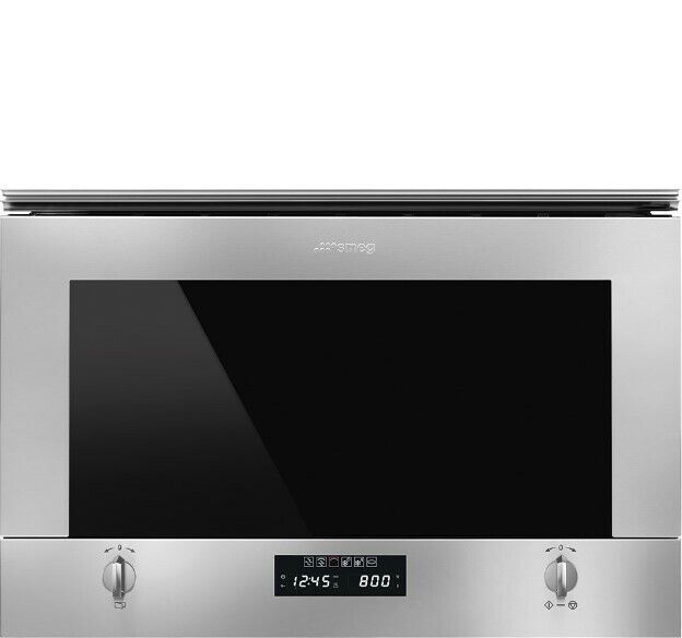 SMEG MP422X1 FORNO MICROONDE CON GRILL INCASSO INOX ANTIMPRONTA