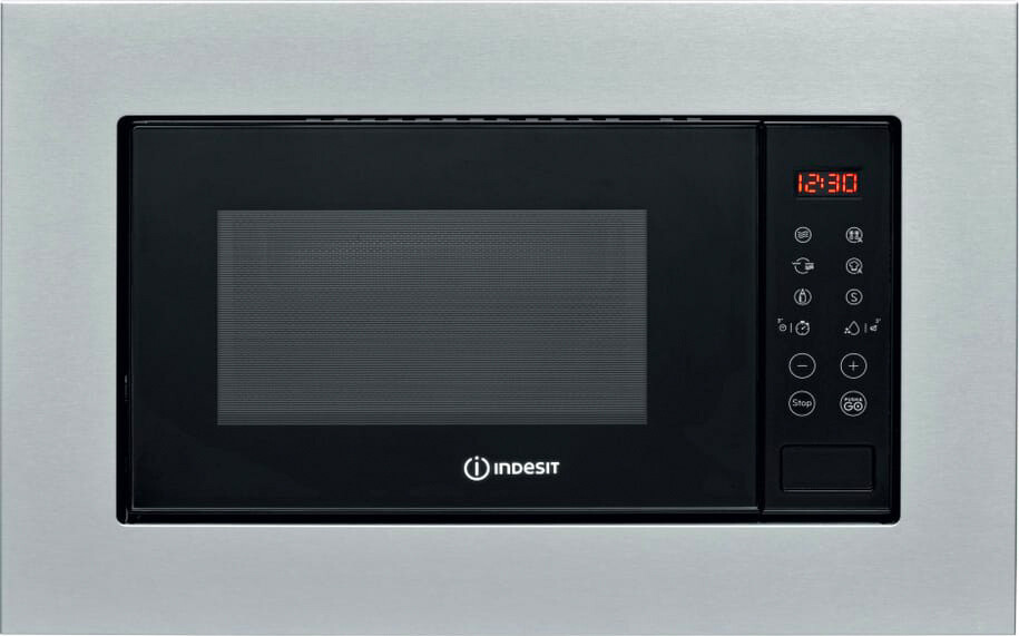 Indesit Forno Microonde Incasso combinato 20 lt 800 W 60 cm Acciaio MWI 120 GX