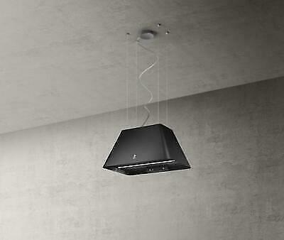 ELICA IKONA LIGHT BL/F/60 CAPPA ISOLA FILTRANTE NERO EFFETTO SOFT TOUCH