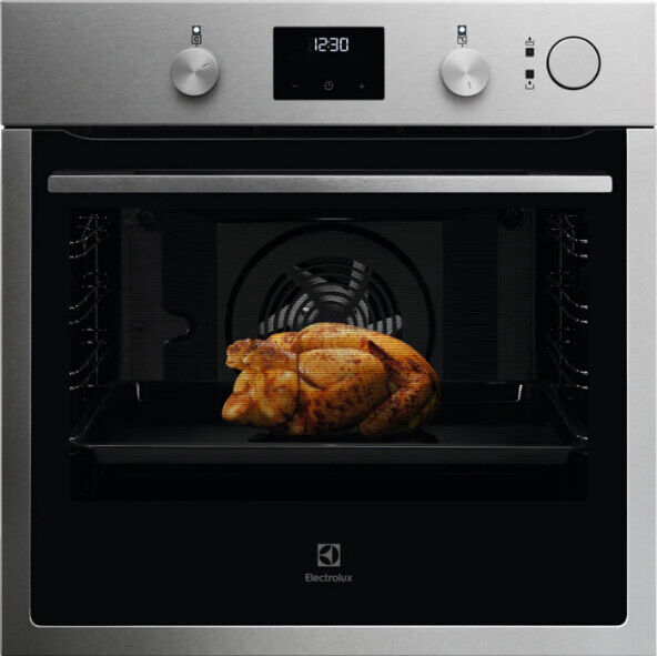 Forno Elettrico da Incasso Ventilato 70 lt SteamCrisp Pizza Electrolux KOCGS30TX