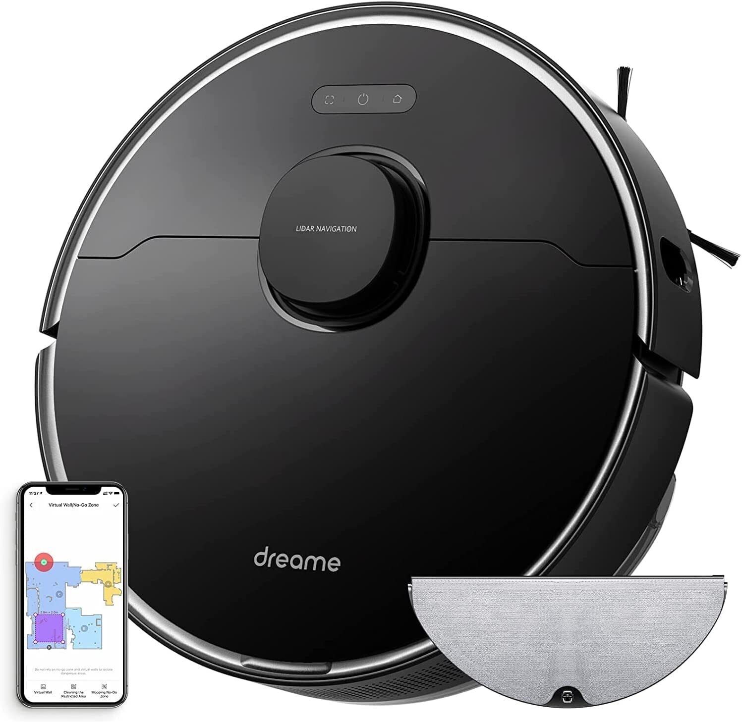 Aspirapolvere Lavapavimenti Dreame L10 Pro MOP Robot Vacuum Cleaner Nero
