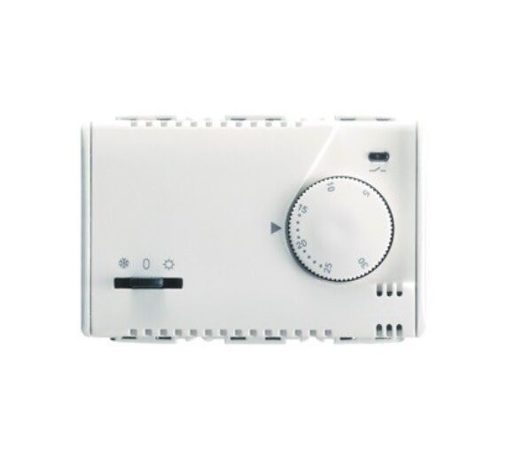 GEWISS GW 20852 TERMOSTATO ELETTRONICO A MANOPOLA ESTATE/INVERNO SYSTEM BIANCA