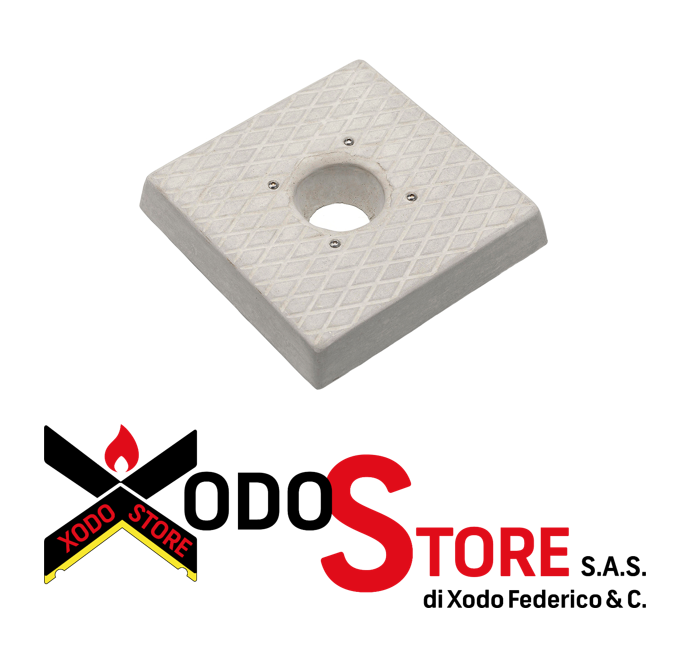 Base in cemento 40x40 cm BEL FER 42/BSC/1 per fontane