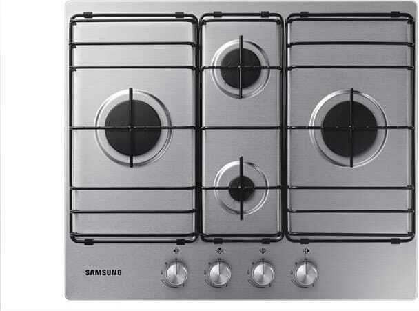Piano Cottura 4 Fuochi Gas Samsung 60 cm Incasso Acciaio Inox NA64H3110BS/T1