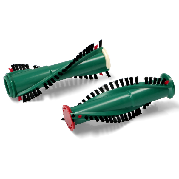 Coppia spazzole rulli tappeto per battitappeto Folletto et340 eb350 eb351