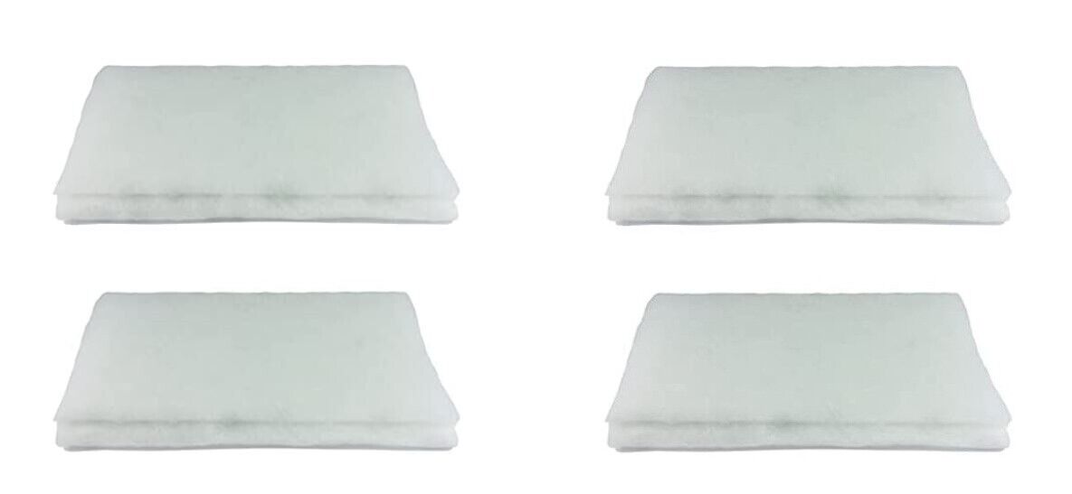 4 FILTRI PER CAPPA CUCINA ANTIGRASSO UNIVERSALE cm 40 x 80 - BIANCO -   PEZZI 4
