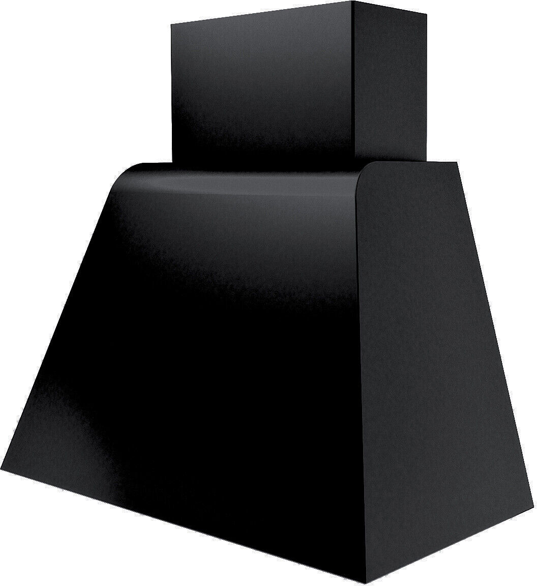 Cappa Aspirante a Parete 368mc/h colore nero Elleci KGPB8040M