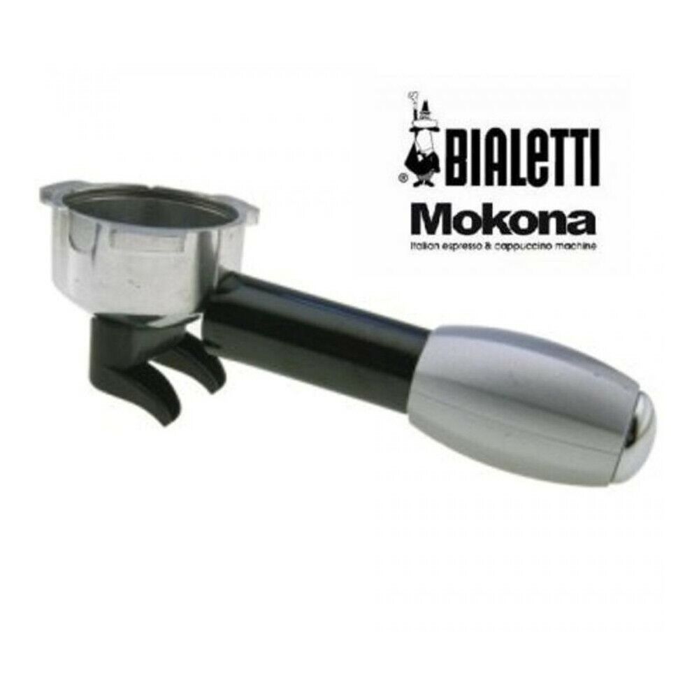 BRACCETTO BRACCIO PORTAFILTRO MACCHINA CAFFE' MOKONA BIALETTI GRIGIO