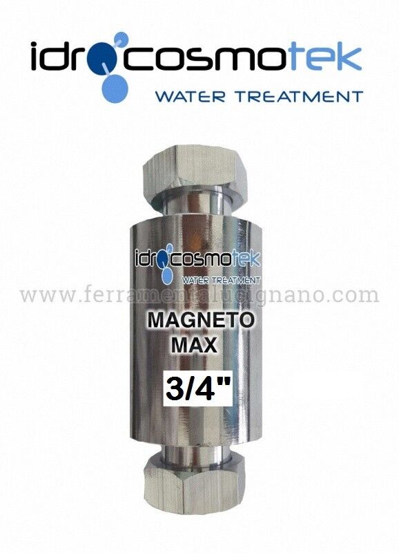 FILTRO ANTICALCARE MAGNETICO MAX DA 3/4" X CALDAIE SCALDINI BOILER LAVASTOVIGLIE