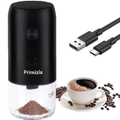 Macina Caffe' Elettrico Ricaricabile, Macina Caffè Granulometria (e3B)