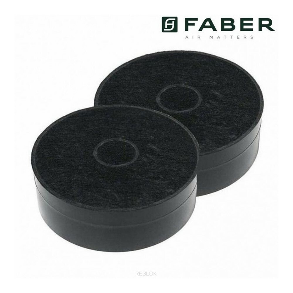 FABER KIT 2PZ FILTRI CAPPA CARBONI INCA SMART HC FLEXA 125MM H41