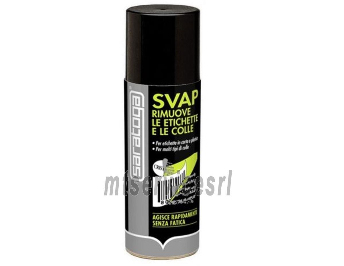 SVAP SARATOGA SPRAY 200 ML RIMUOVE ETICHETTE E COLLE