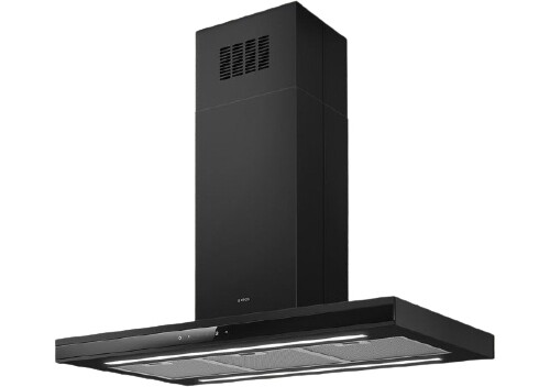 Elica Cappa Cucina Aspirante a Isola 90 cm Classe A Nero PRF0167316