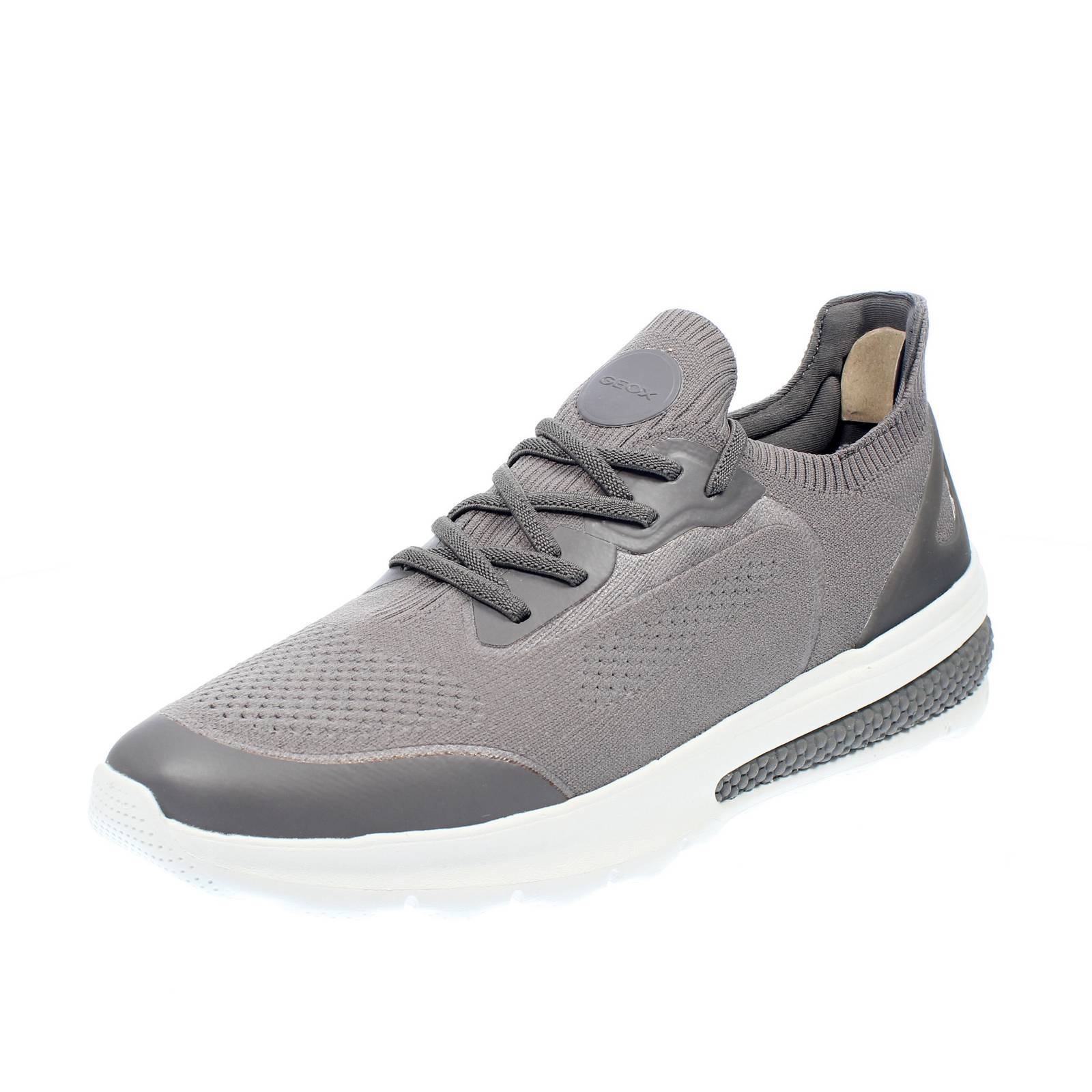 Geox Spherica - Sneakers Grigio - Taglia 40 [25.8cm] Scarpe Uomo Sneakers