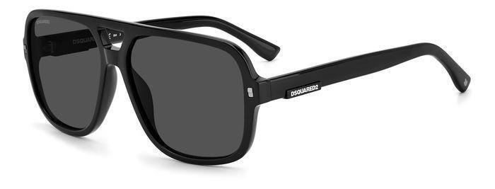 DSQUARED D2 0003/S 807 BLACK HAVANA OCCHIALE DA SOLE