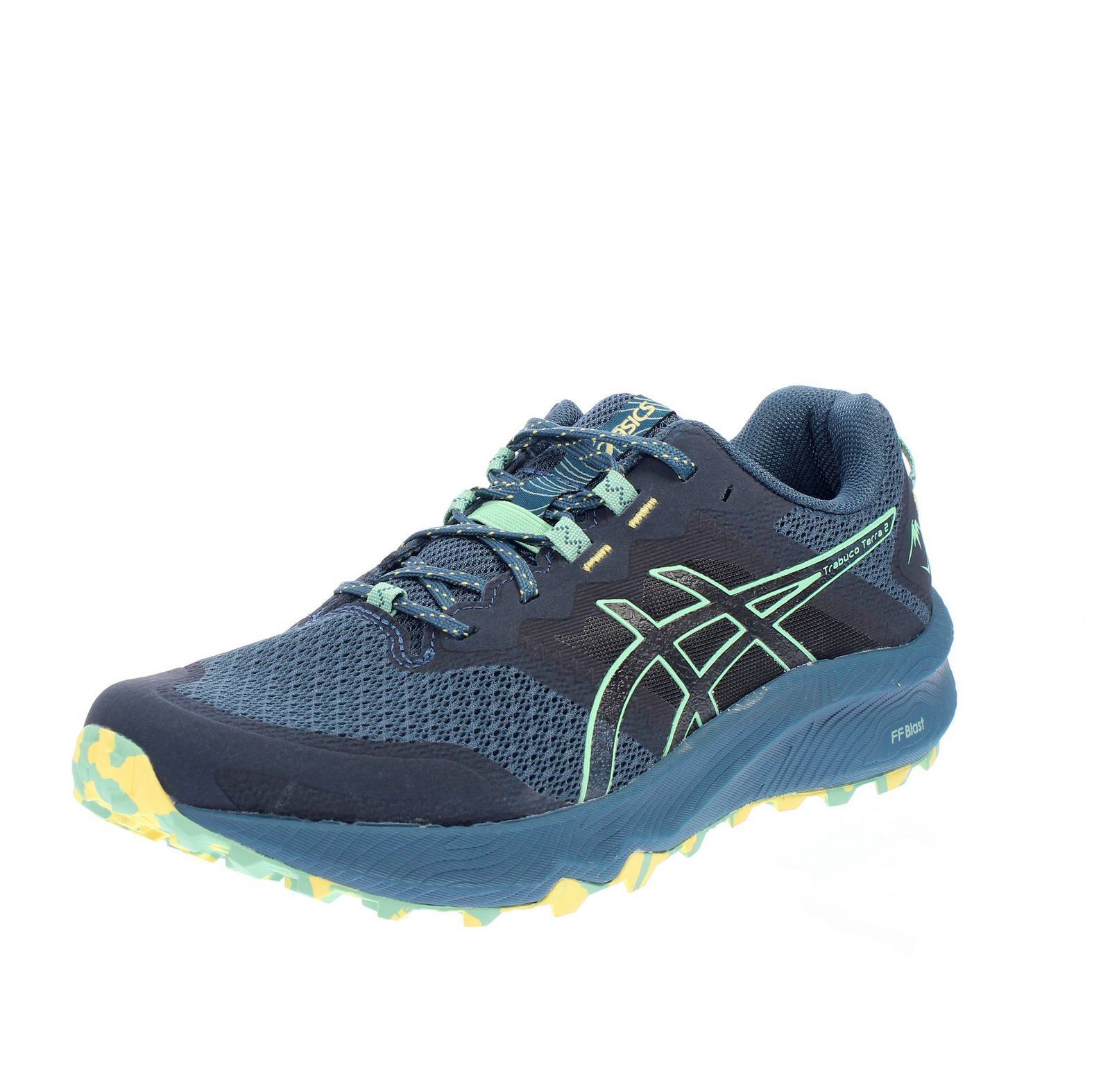 Asics Trabuco Terra 2 - Scarpe Running Neutre Blu - Taglia 42 [8.5 US 26.5cm]