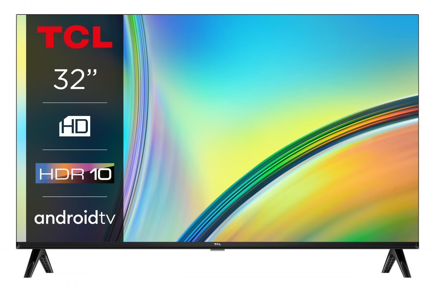 Smart TV 32" HD Ready LED Android Classe F Nero Serie S54 32S5400A Tcl