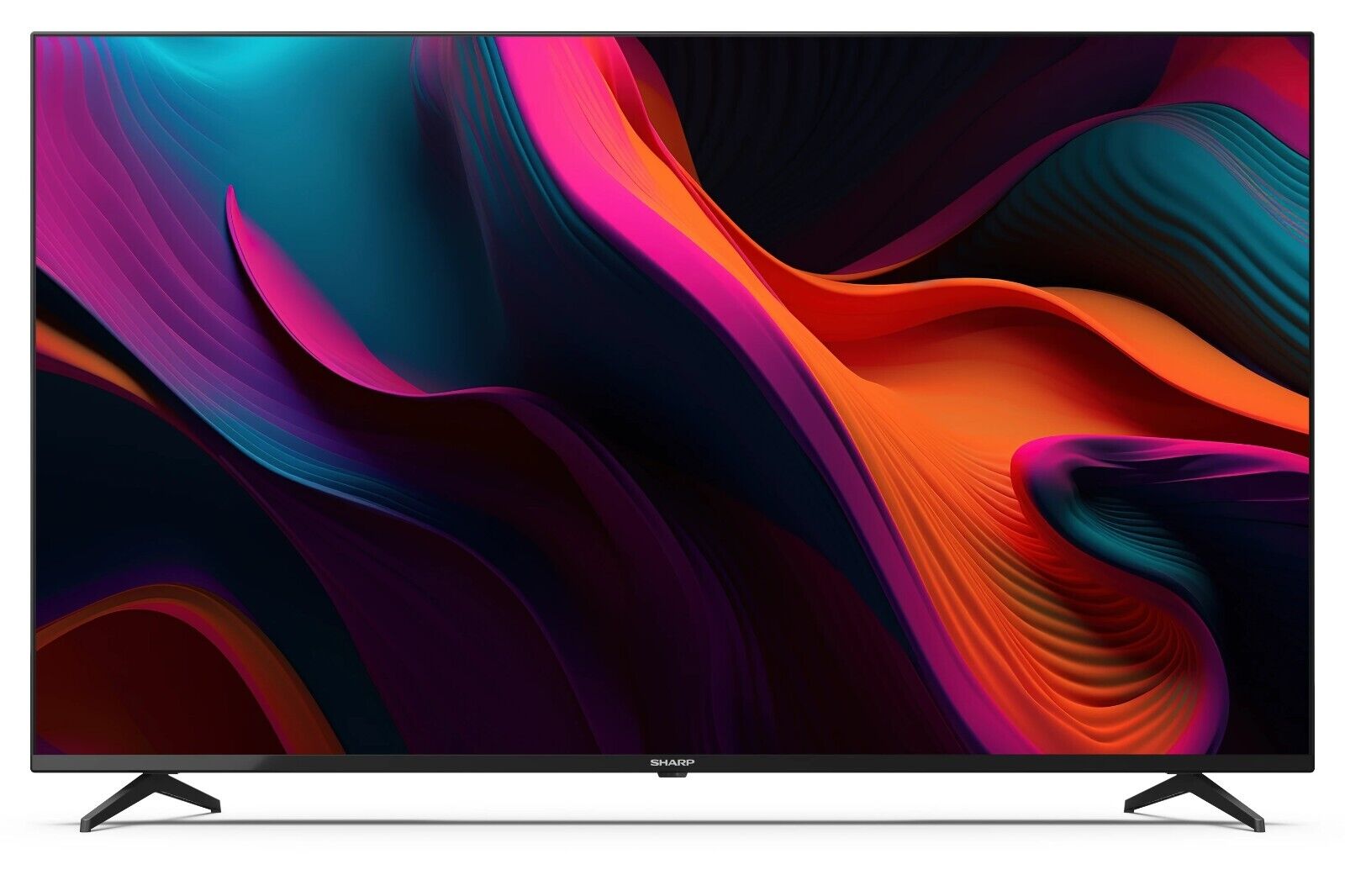 Televisore SMART GOOGLE TV Sharp 55" LED 4k UHD HDMI 55GL4260E FRAMELESS NERO