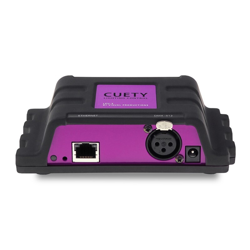 Visual Productions Cuety LPU-2 1-Universe lighting controller with OSC, UDP, TCP