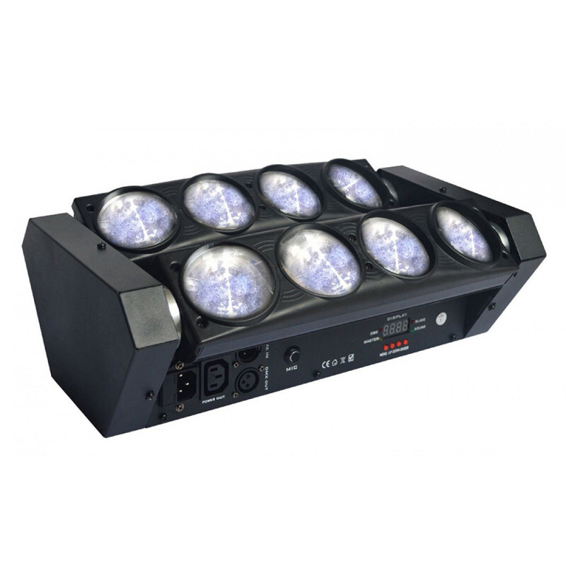 Power Lighting SPIDER LED 64 W C W MK2 White LED projector 8 x 8 W C W MK2 White