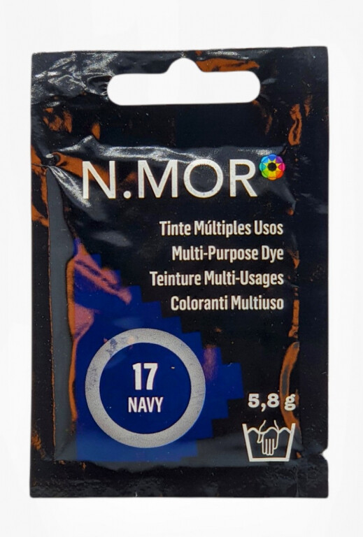 N.MORE Tinte Per Tessuti Cialdina Multiuso - 17 NAVY