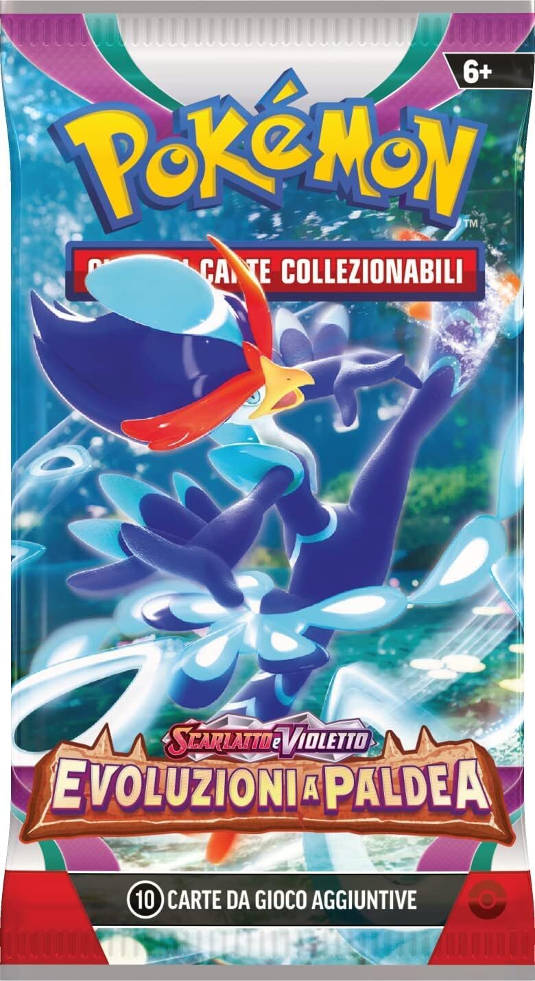Pokemon: Bustina Singola Evoluzioni A Paldea NUOVO