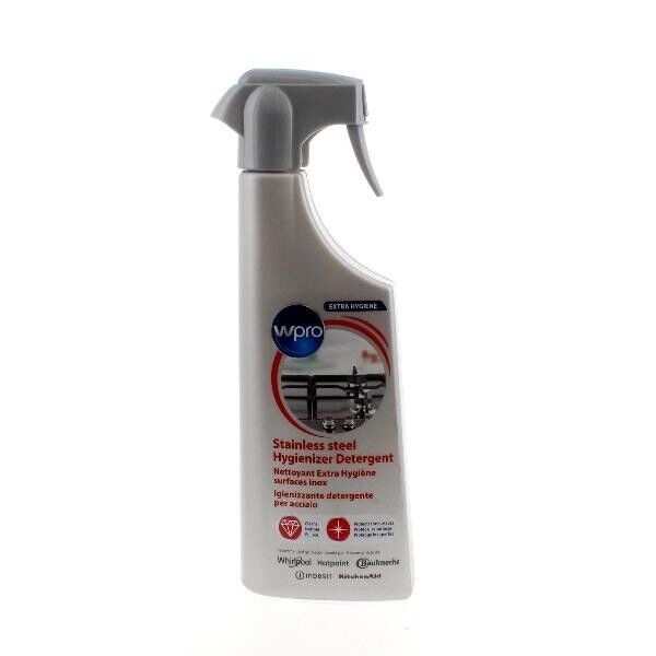 SPRAY DETERGENTE PULIZIA ACCIAIO INOX 500 ML  WHIRLPOOL WPRO 484000008423