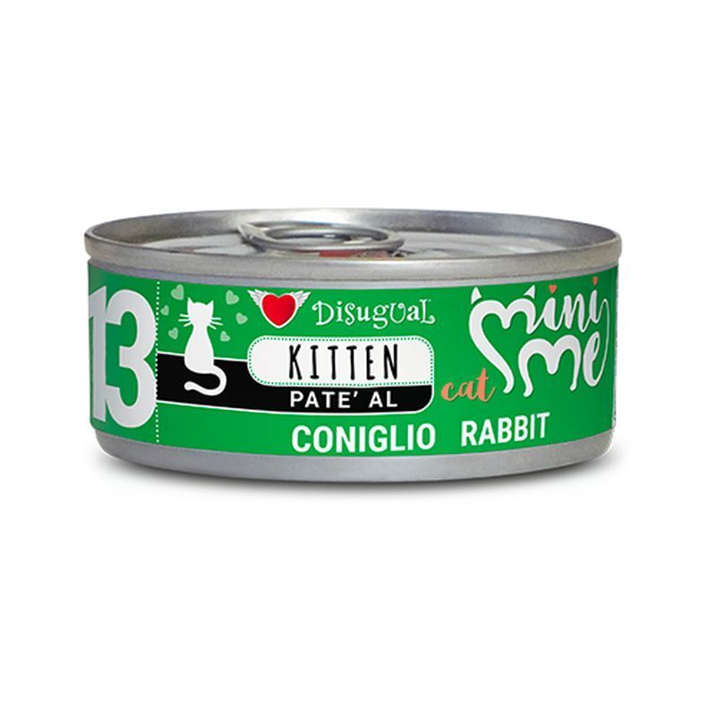 Disugual Gatto MINI-ME Kitten 85gr 13 Coniglio