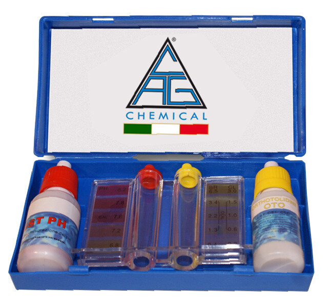 45021   TEST-KIT X PISCINE (LIQUIDI IN FLACONE)