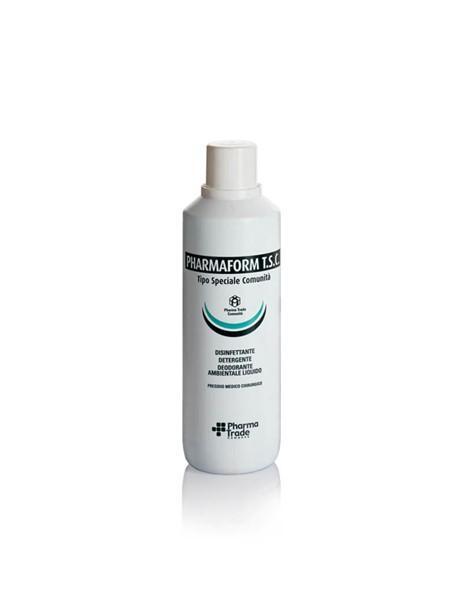 PHARMAFORM T.S.C. 1 Lt DISINFETTANTE DETERGENTE  CONTRO I BATTERI VIRUS PRESIDIO