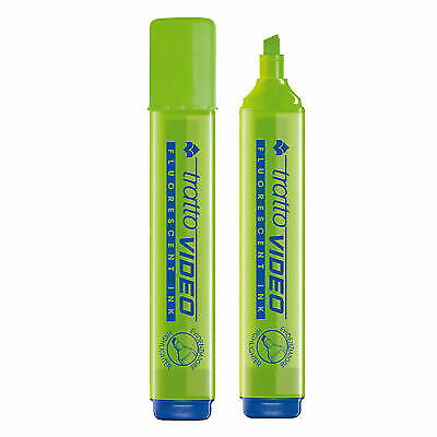 Evidenziatore Tratto Video Lime Cf 12 Pz