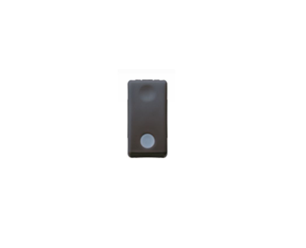 GEWISS GW 21504 INTERRUTTORE 2P BIPOLARE 16A LUMINOSO SERIE SYSTEM BLACK