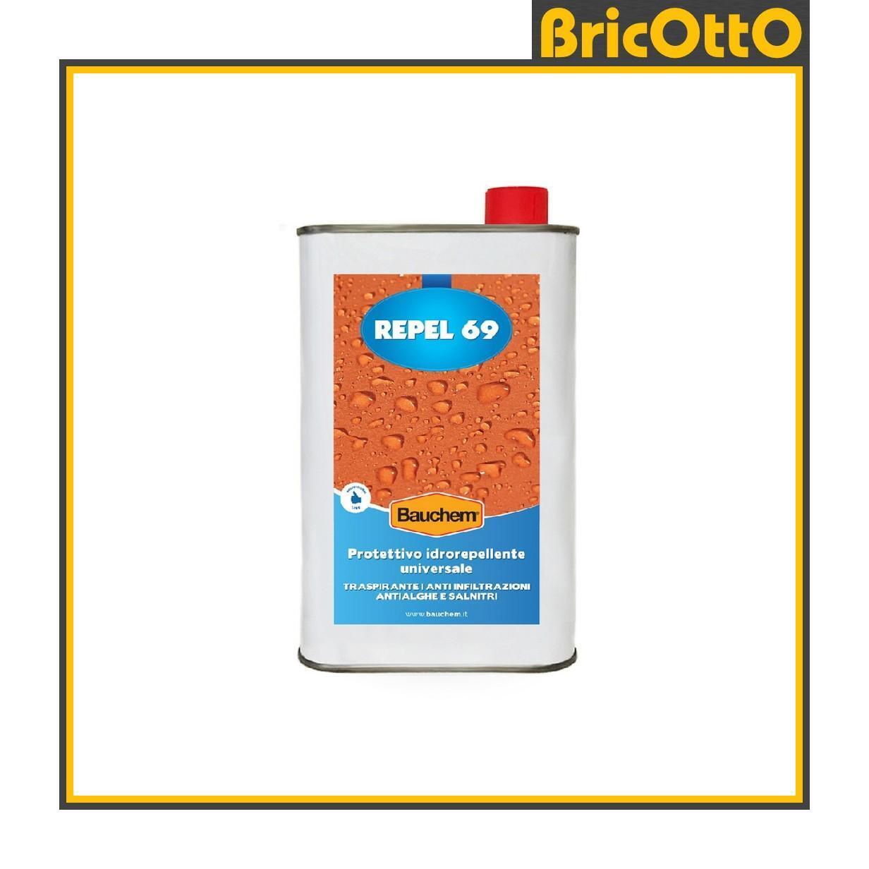 "REPEL 69 EFFETTO NATURALE" IDROREPELLENTE PROTETTIVO UNIVERSALE 1LT. BAUCHEM