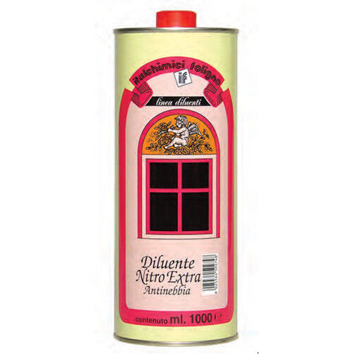 DILUENTE NITRO EXTRA ANTINEBBIA 1 LT PER VERNICE SMALTO PITTURA ITALCHIMICI