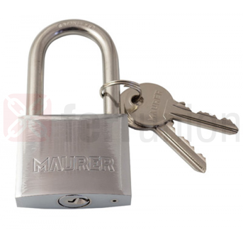LUCCHETTO ad ARCO in acciaio inox per ambienti marini MAURER 40 mm