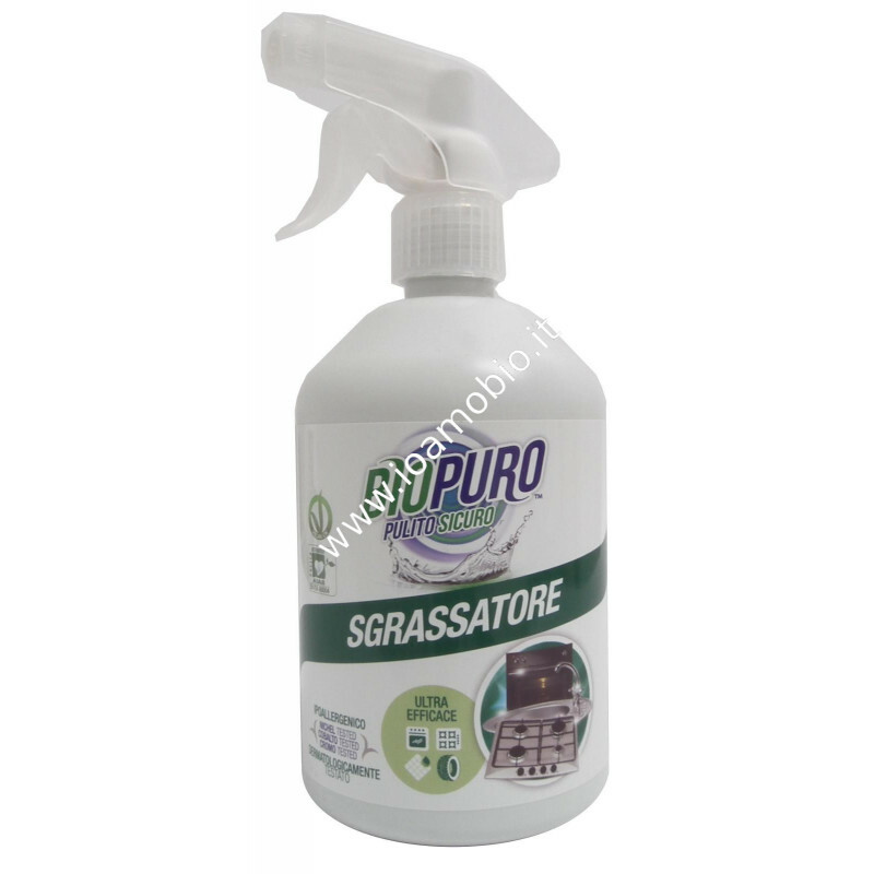 Sgrassatore Concentrato Multiuso Con Spruzzino 500ml - Biopuro