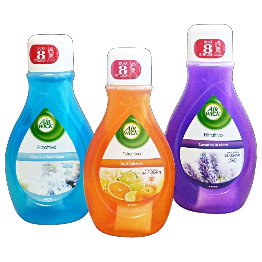 3x Air Wick Filtrattivo Deodorante Misto (SELEZIONE MISTA)