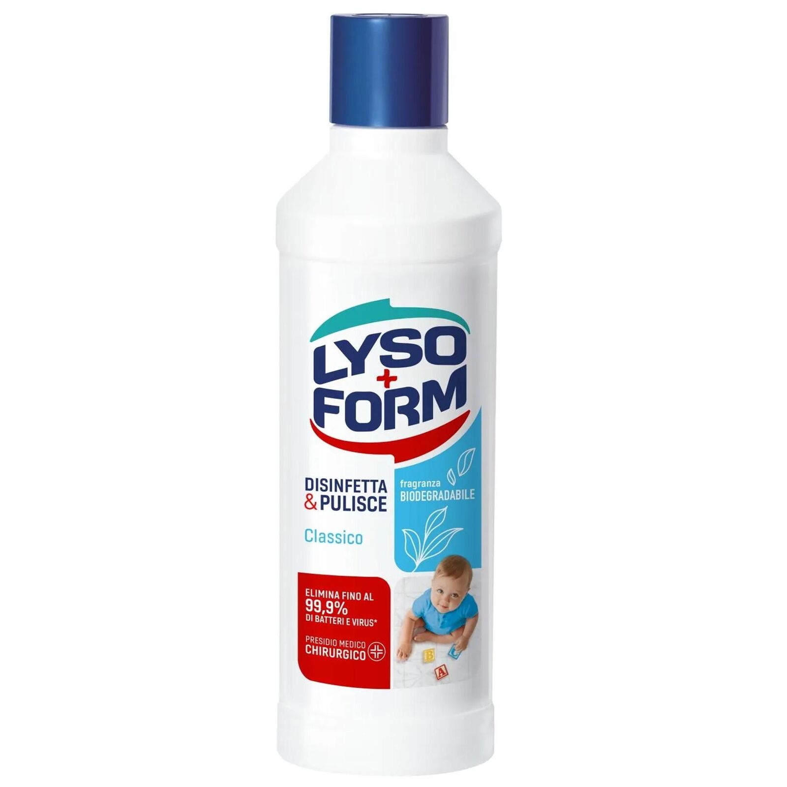 LYSOFORM DETERGENTE PAVIMENTI CASA DISINFETTA E PULISCE CLASSICO 1100ML