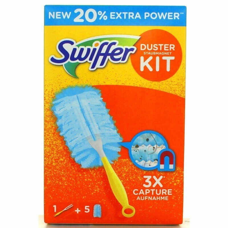 SWIFFER DUSTER SYSTEM - 5 PANNI - PIUMINO PER SPOLVERARE