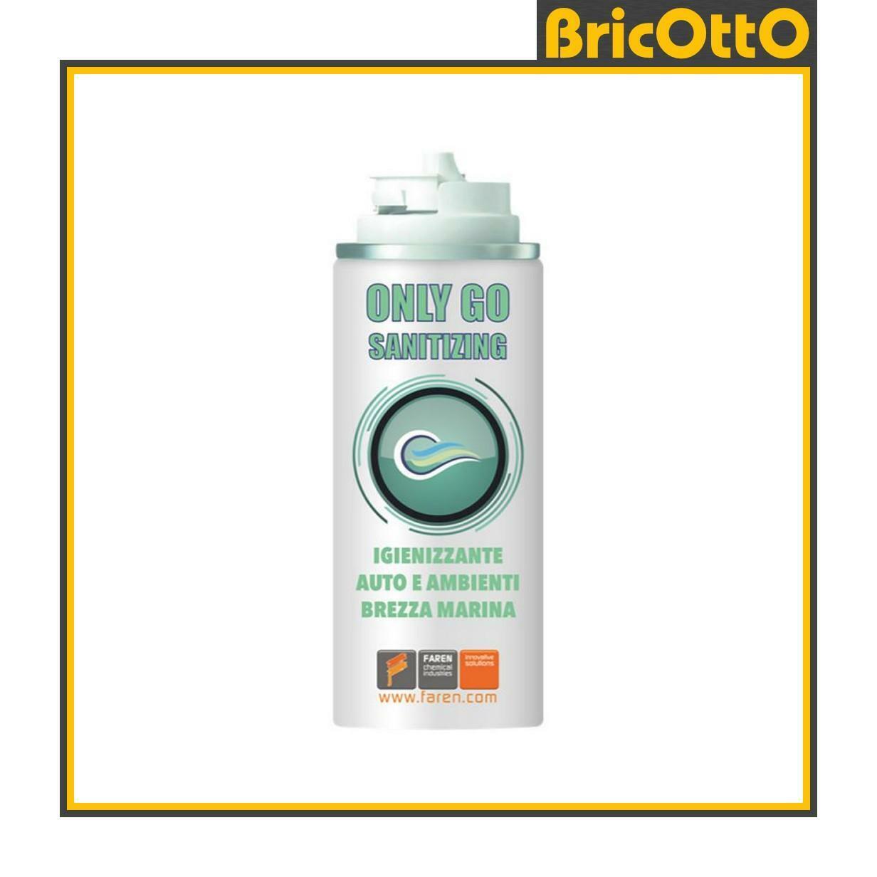 SPRAY IGIENIZZANTE "ONLY GO"  200ML. PER AUTO E AMBIENTI  FAREN
