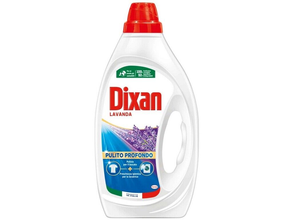 DIXAN LIQUIDO DETERSIVO LAVATRICE 22 LAVAGGI LAVANDA
