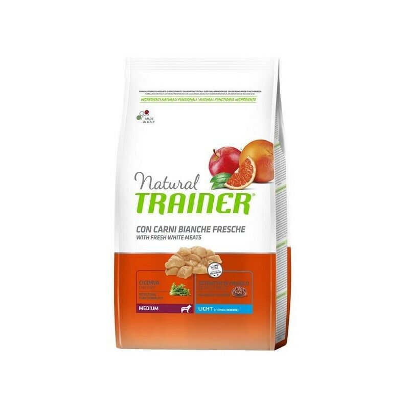 NATURAL TRAINER LIGHT CARNI BIANCHE MEDIUM KG. 3