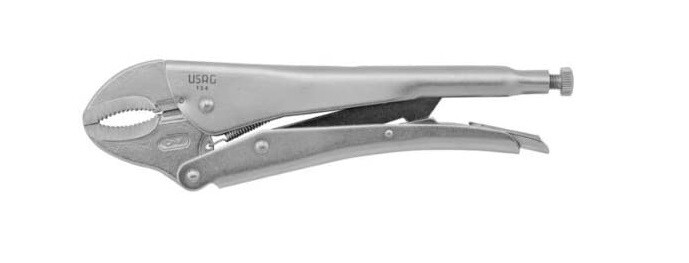 USAG 134 PINZA  REGOLABILE AUTOBLOCCANTE CON GANASCE CONCAVE