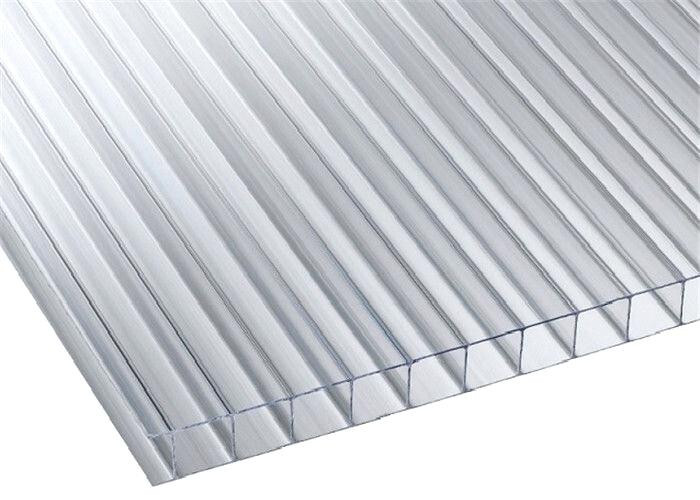 LASTRA POLICARBONATO ALVEOLARE TRASPARENTE EXOLON 1000x1050mm  Spessore 4 mm
